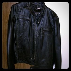 Guess leather jacket